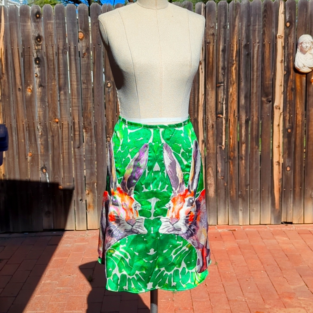 Unusual rabbit skirt